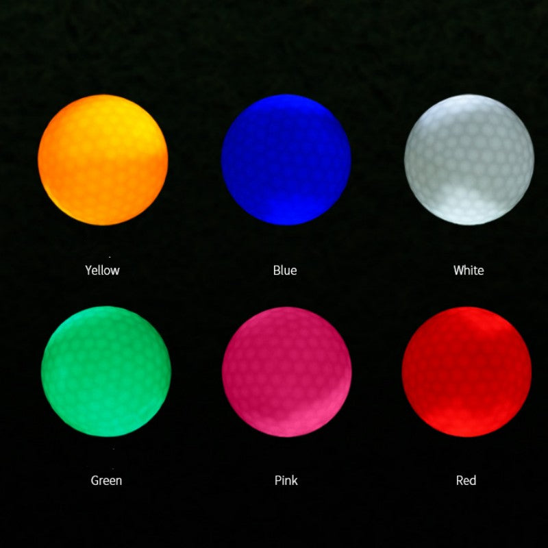 Led Golf Ball Flashing Ball Golf Supplies - lotsofthingshere