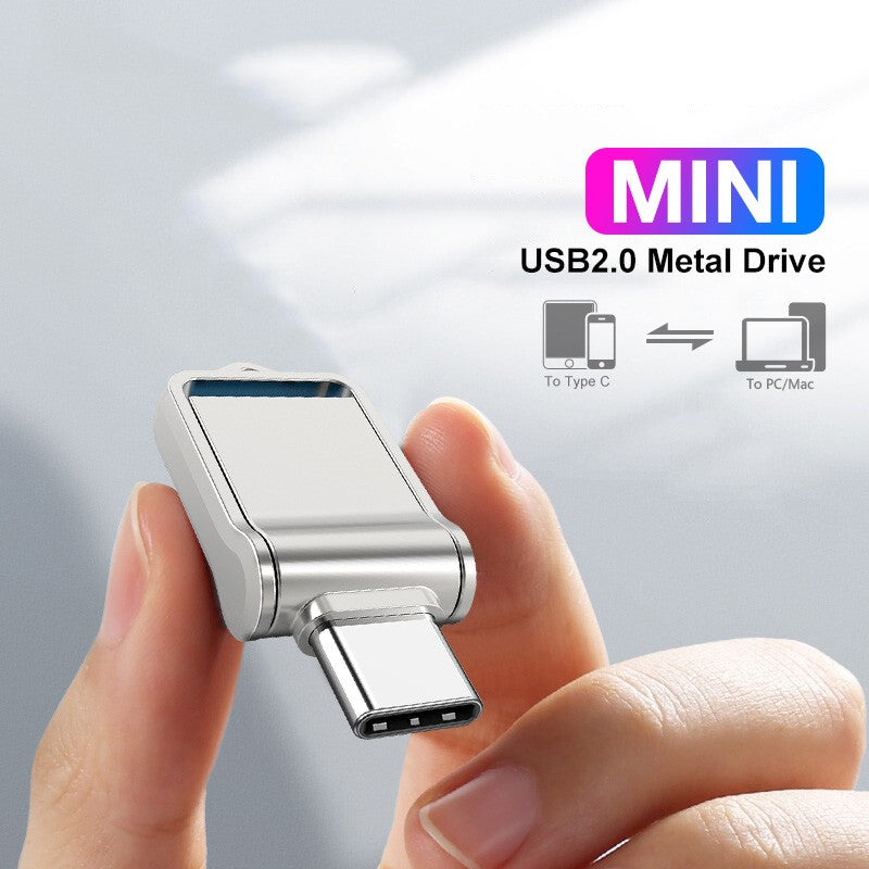 Computer Cellphone Dual-purpose USB Flash Drive Creative Waterproof - lotsofthingshere