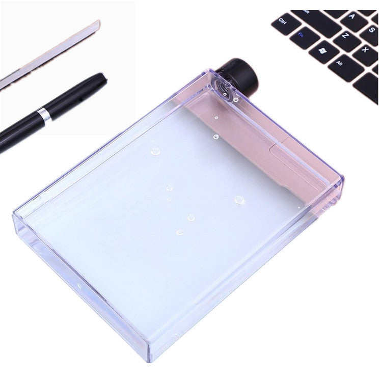 Fall-Proof And Leak-Proof Flat Sports Bottle Plastic Water Bottle - lotsofthingshere