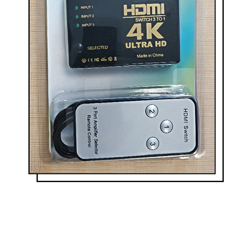 HD Video Switcher With Three Inputs And One Output - lotsofthingshere