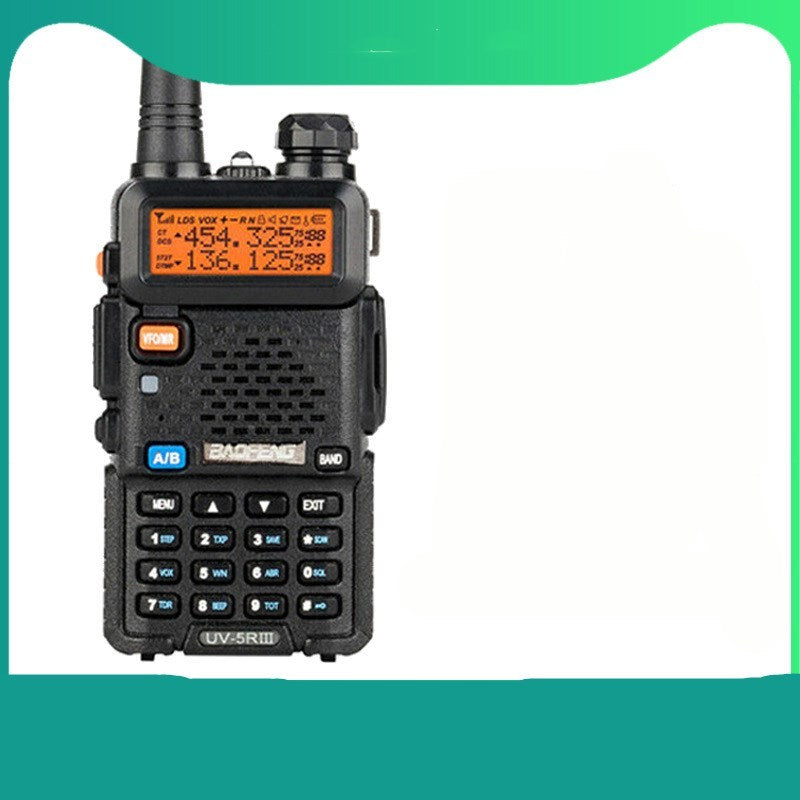 Baofeng Uv-5R Three Segment Walkie Talkie Vhf 220-226Mhz Uhf Frequency Dual Antenna Walkie Talkie Civil Handpiece - lotsofthingshere