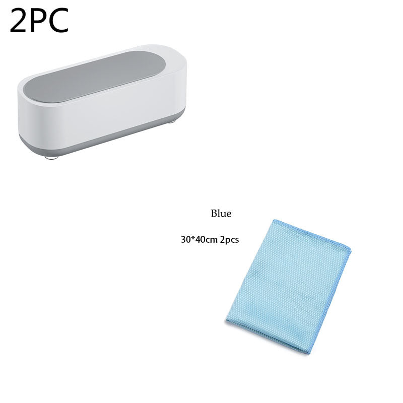 Ultrasonic Cleaning Machine High Frequency Vibration Wash Cleaner Washing Jewelry Glasses Watch Ring Dentures Cleaner - lotsofthingshere