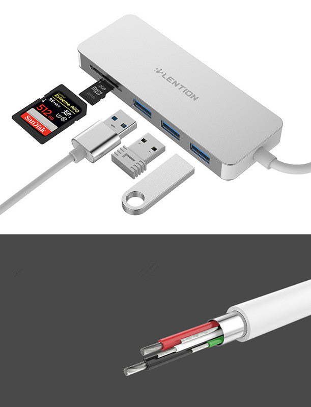 Usb3.0 HUB multi-function card reader - lotsofthingshere