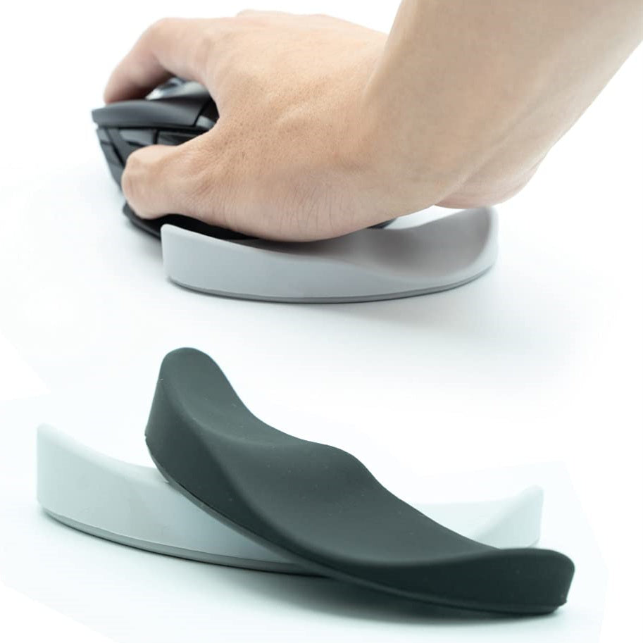 Ergonomic Mouse Wrist Rest Mouse Pads Silicon Gel Non-Slip Streamline Wrist Rest Support Mat Computer Mouse Pad For Office Gaming PC Accessories - lotsofthingshere