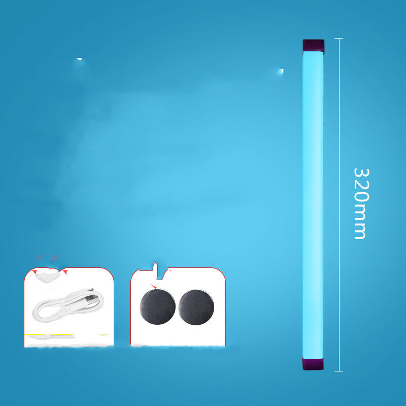 Fill Light Photo Led Night Light Dormitory Blue Purple Rechargeable Tube Stick - lotsofthingshere