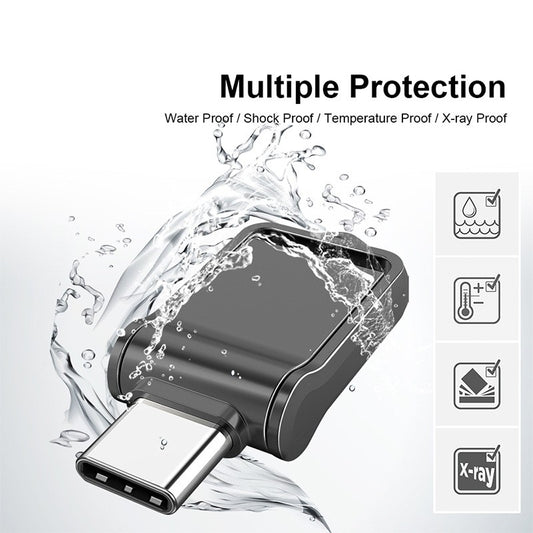Computer Cellphone Dual-purpose USB Flash Drive Creative Waterproof - lotsofthingshere
