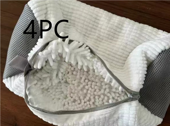 Shoes Laundry Bag Shoe Wash Bag For Washing Machine Reusable Zipper Shoe Washing Bag Sneaker Tennis Shoe Cleaner Kit Remove Dirt - lotsofthingshere