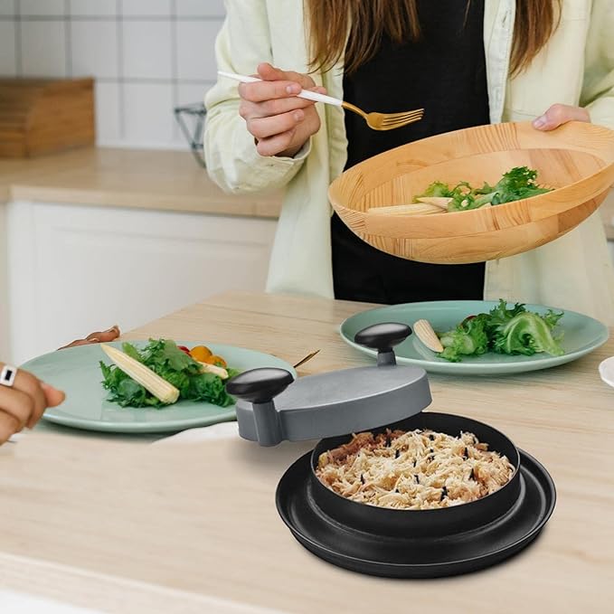 Chicken Shredder Meat Shredder Tool With Handles And Non-Skid Base For Ground Beef Pulled Pork And Chicken 20CM 7.9inch Safer Than Bear Claws For Shredding Meat - lotsofthingshere