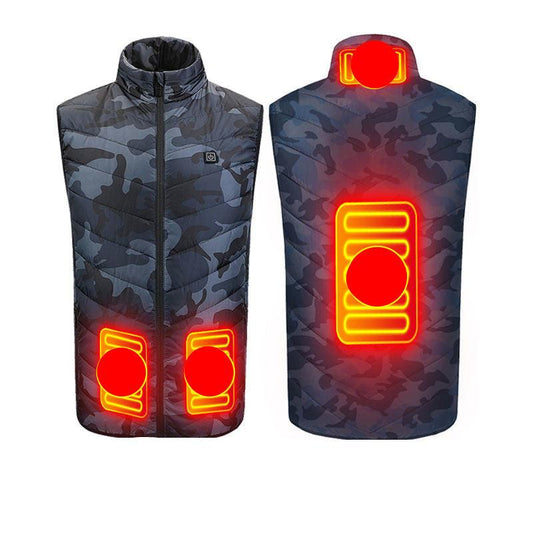 Warm And Heated Vest - lotsofthingshere