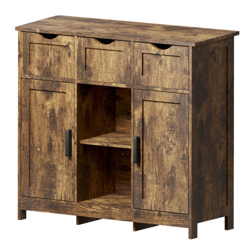 Storage Cabinets,Wooden Floor Cabinet,with Drawers And Shelves Storage Cabinets,Accent Cabinet For Living Room,Bedroom,Bathroom Furniture Home Decor - lotsofthingshere
