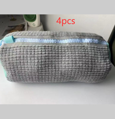 Shoes Laundry Bag Shoe Wash Bag For Washing Machine Reusable Zipper Shoe Washing Bag Sneaker Tennis Shoe Cleaner Kit Remove Dirt - lotsofthingshere