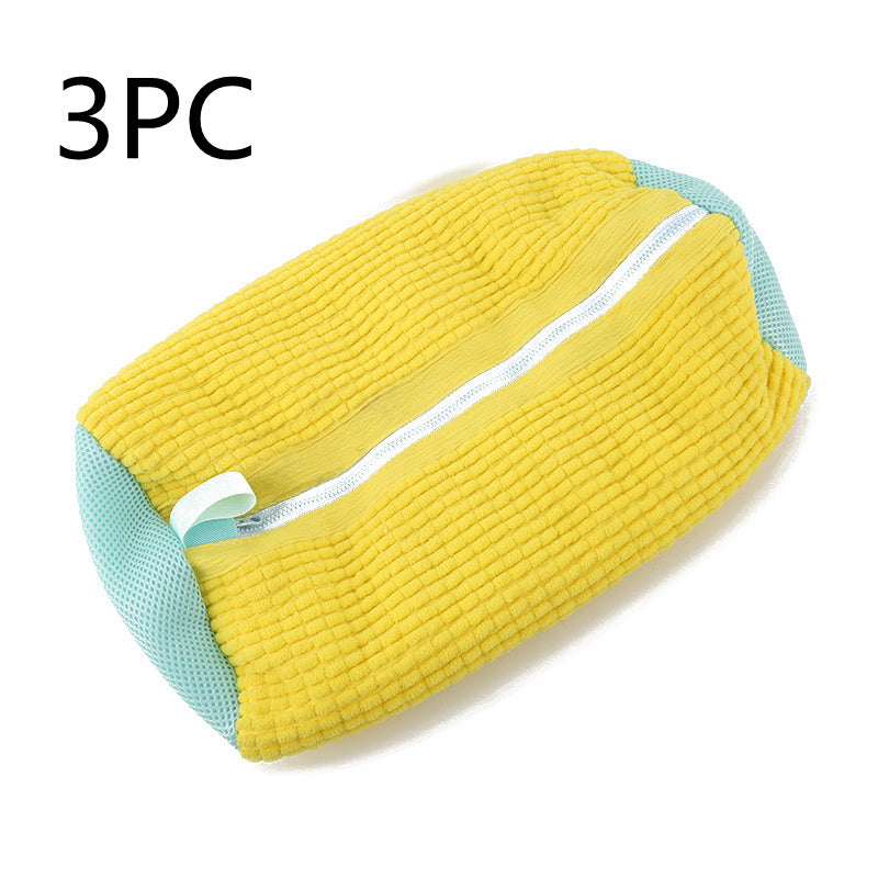Shoes Laundry Bag Shoe Wash Bag For Washing Machine Reusable Zipper Shoe Washing Bag Sneaker Tennis Shoe Cleaner Kit Remove Dirt - lotsofthingshere