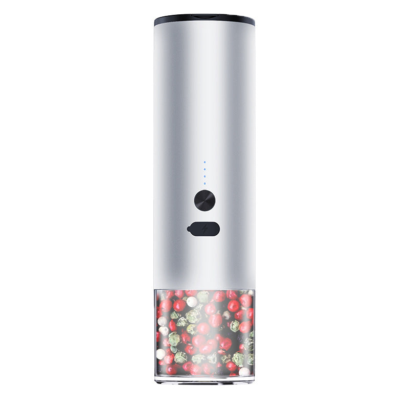 Electric Food Corn Soybean Salt And Pepper Grinder Mill Machine Rechargeable Electric Pepper And Salt Grinder Set With LED Kitchen Gadgets - lotsofthingshere