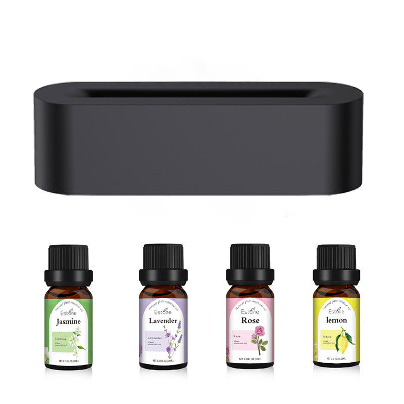 Flame Aroma Diffuser Air Humidifier Ultrasonic Cool Mist Maker Fogger Led Essential Oil Lamp Realistic Fire Difusor - lotsofthingshere