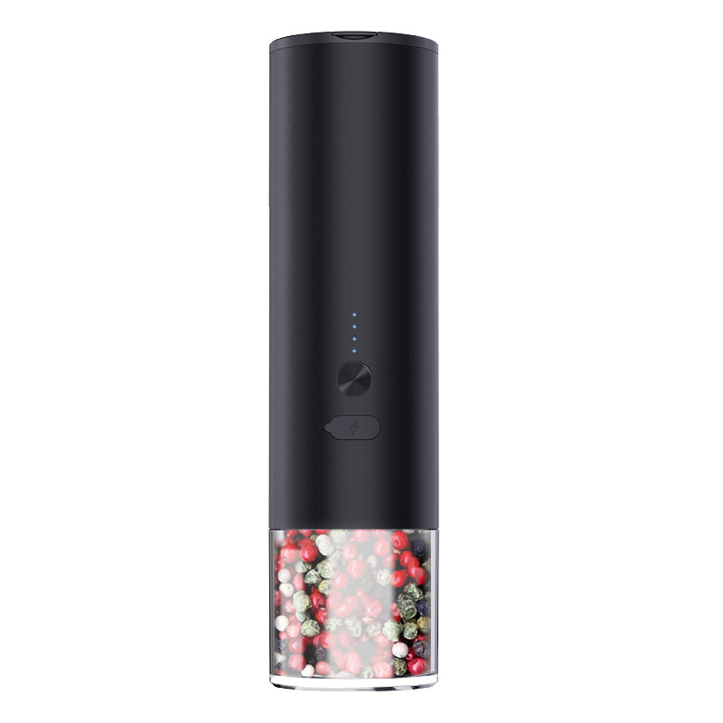 Electric Food Corn Soybean Salt And Pepper Grinder Mill Machine Rechargeable Electric Pepper And Salt Grinder Set With LED Kitchen Gadgets - lotsofthingshere