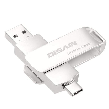 New Typec Metal Rotating USB Drive Mobile - lotsofthingshere