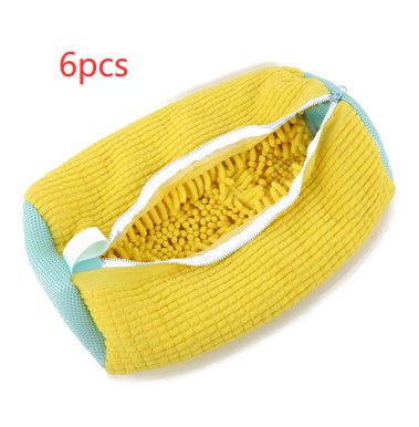 Shoes Laundry Bag Shoe Wash Bag For Washing Machine Reusable Zipper Shoe Washing Bag Sneaker Tennis Shoe Cleaner Kit Remove Dirt - lotsofthingshere