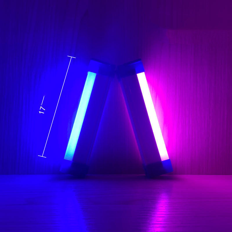 Fill Light Photo Led Night Light Dormitory Blue Purple Rechargeable Tube Stick - lotsofthingshere