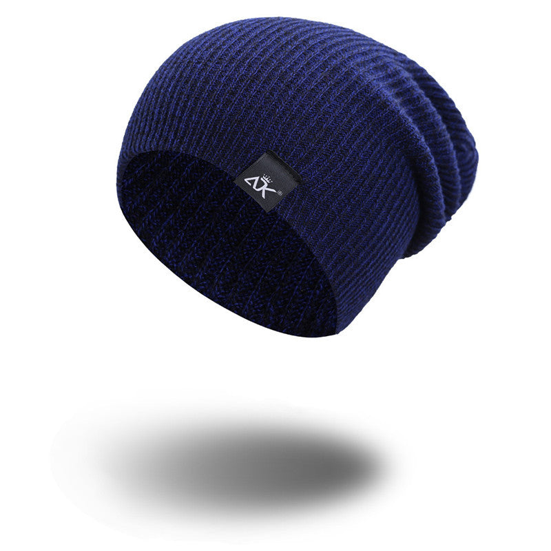 Unisex Fashionable Knitted Beanie, Winter Wool Elastic Hat For Outdoor Cycling, Camping, Travel Winter Beanie Hat Acrylic Knit Hats For Men Women - lotsofthingshere