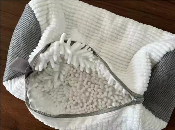 Shoes Laundry Bag Shoe Wash Bag For Washing Machine Reusable Zipper Shoe Washing Bag Sneaker Tennis Shoe Cleaner Kit Remove Dirt - lotsofthingshere