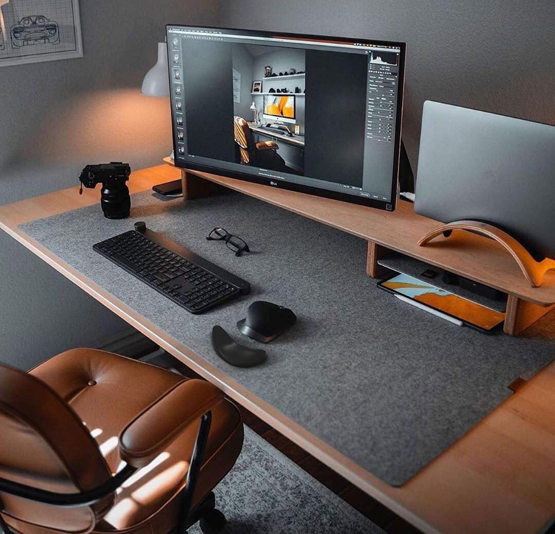 Ergonomic Mouse Wrist Rest Mouse Pads Silicon Gel Non-Slip Streamline Wrist Rest Support Mat Computer Mouse Pad For Office Gaming PC Accessories - lotsofthingshere