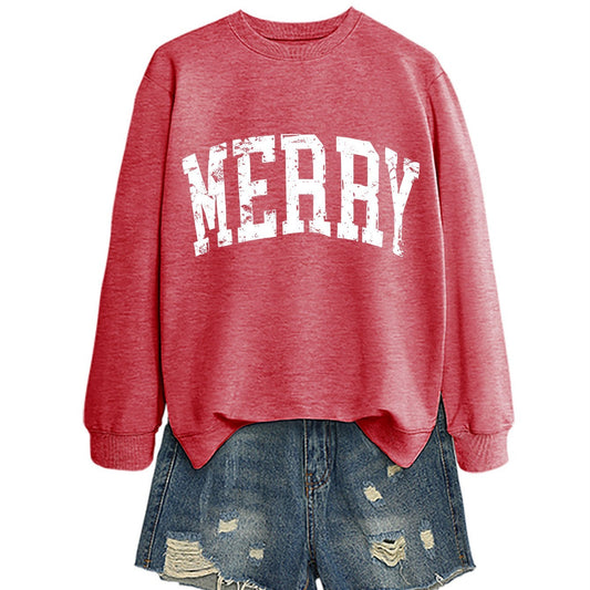 Letter Autumn And Winter Sweater Girl