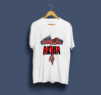 Neo Tokyo Awesome Guys T Shirt Man New Akira The Capsule T-Shirt Japan Anime Custom Tee Company T-shirts For Men