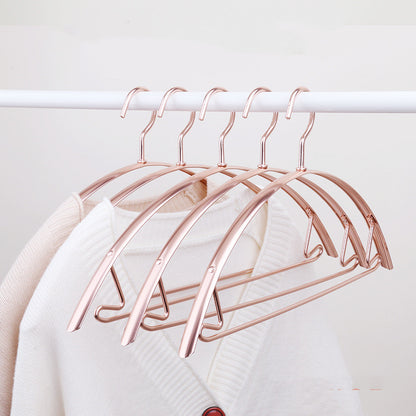 Space Aluminum Alloy Household No-Shoulder Marks Hangers Wide Shoulder Clothes Hanging Clothes Racks No Shoulder Marks Can Not Afford Bag Hook Hangers - lotsofthingshere