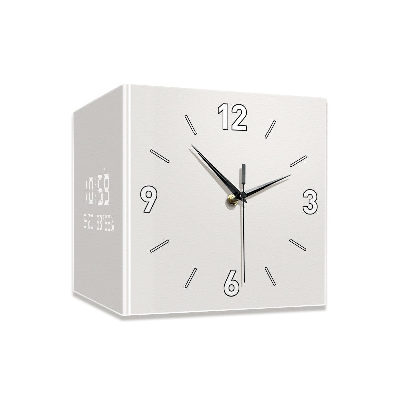 Living Room Corner Electronic Wall-mounted Clock