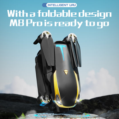 M8 Pro Drone Quadcopter Remote Control Handle Four Axis HD 6K Photography UAV Altitude Fixation Helicopter Toys