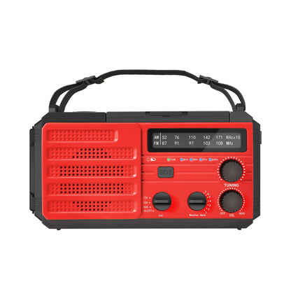 Outdoor Solar Powered Hand Cranked Emergency Radio - lotsofthingshere