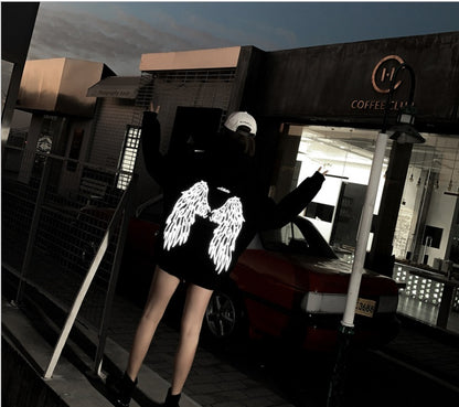 Reflective wings sweatshirt