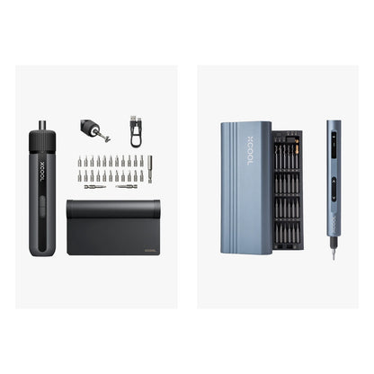 xCool EZTorque 4V Electric Screwdriver Cordless with 24 S2 Steel Bits