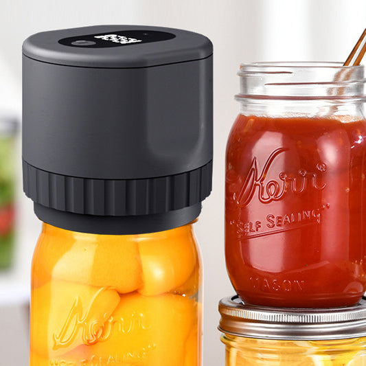 Small Household Portable Electric Mason Jar Vacuum Sealing Machine - lotsofthingshere