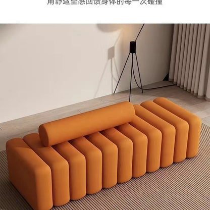 Multi Functional Rest And Shoe Changing Stool In The Cloakroom