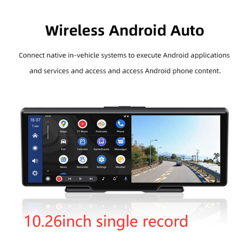 Navigation 10.26 Inch Wireless Carplay And Car Recorder - lotsofthingshere