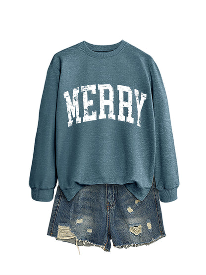 Letter Autumn And Winter Sweater Girl