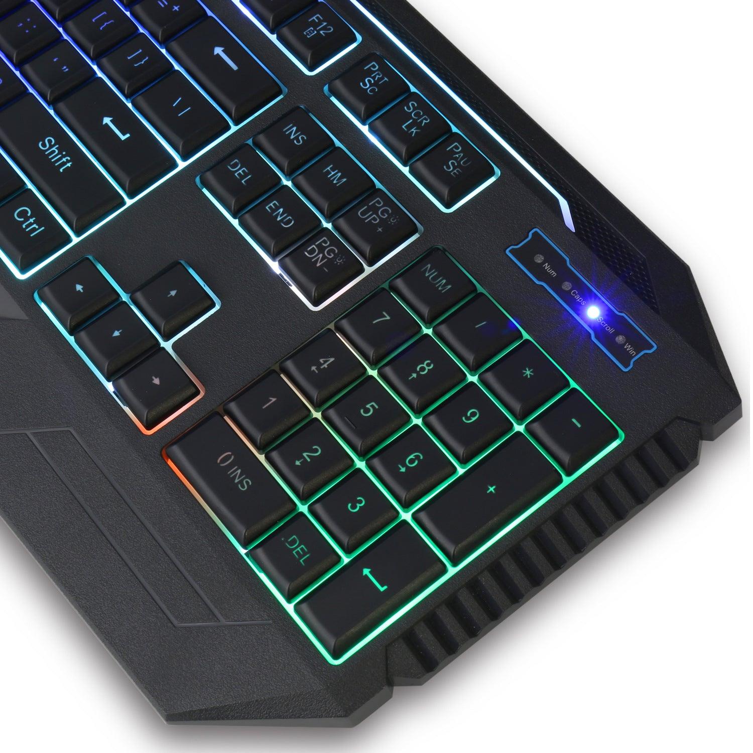 Backlit keyboard and mouse set - lotsofthingshere