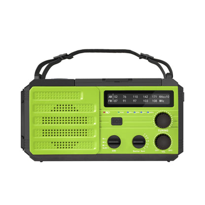 Outdoor Solar Powered Hand Cranked Emergency Radio - lotsofthingshere