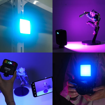 Pocket Magnetic RGB Fill Light Small Full Color Rgb Photography Light