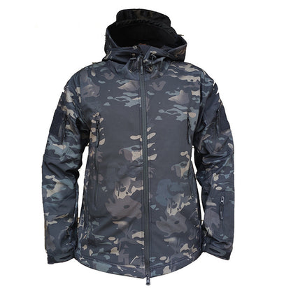 Men's Outdoor Tactics Fleece Shell Jacket Camouflage