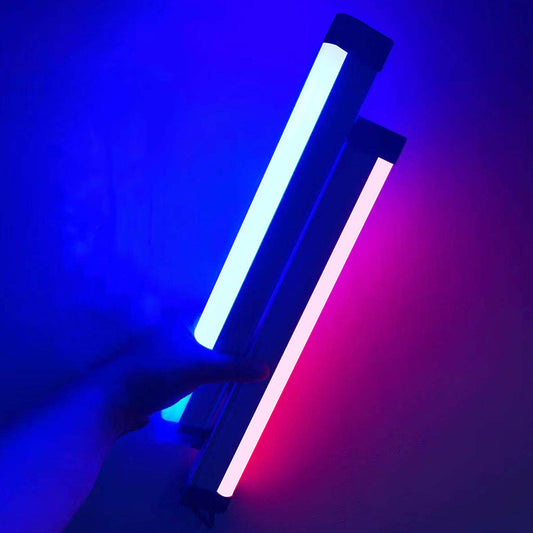 Fill Light Photo Led Night Light Dormitory Blue Purple Rechargeable Tube Stick - lotsofthingshere