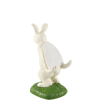 White Rabbit Mobile Phone Holder Resin Crafts