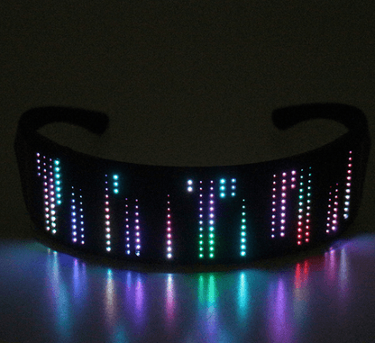 LED display glasses for dj music party - lotsofthingshere