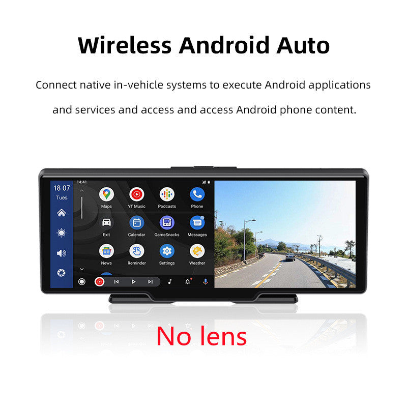 Navigation 10.26 Inch Wireless Carplay And Car Recorder - lotsofthingshere