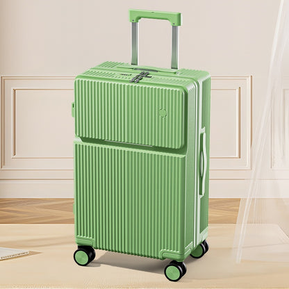 Front Half-opening Multifunctional Luggage