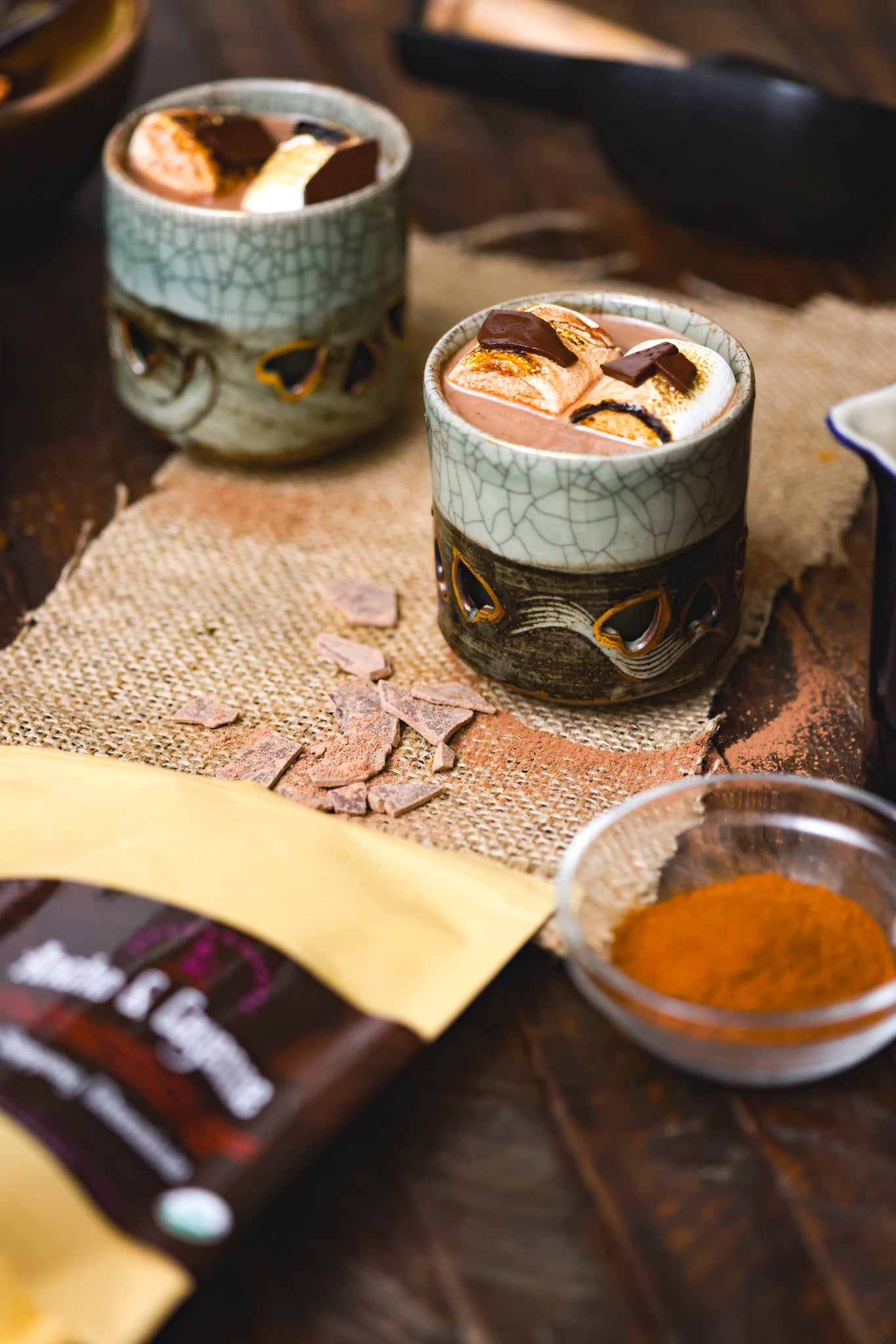 Ancho & Cayenne Sipping Chocolate