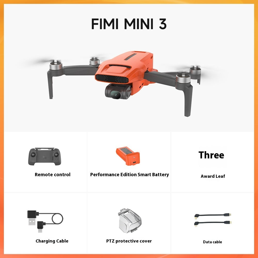 Portable 48 Million Pixels Mini 4K HD Drone For Aerial Photography