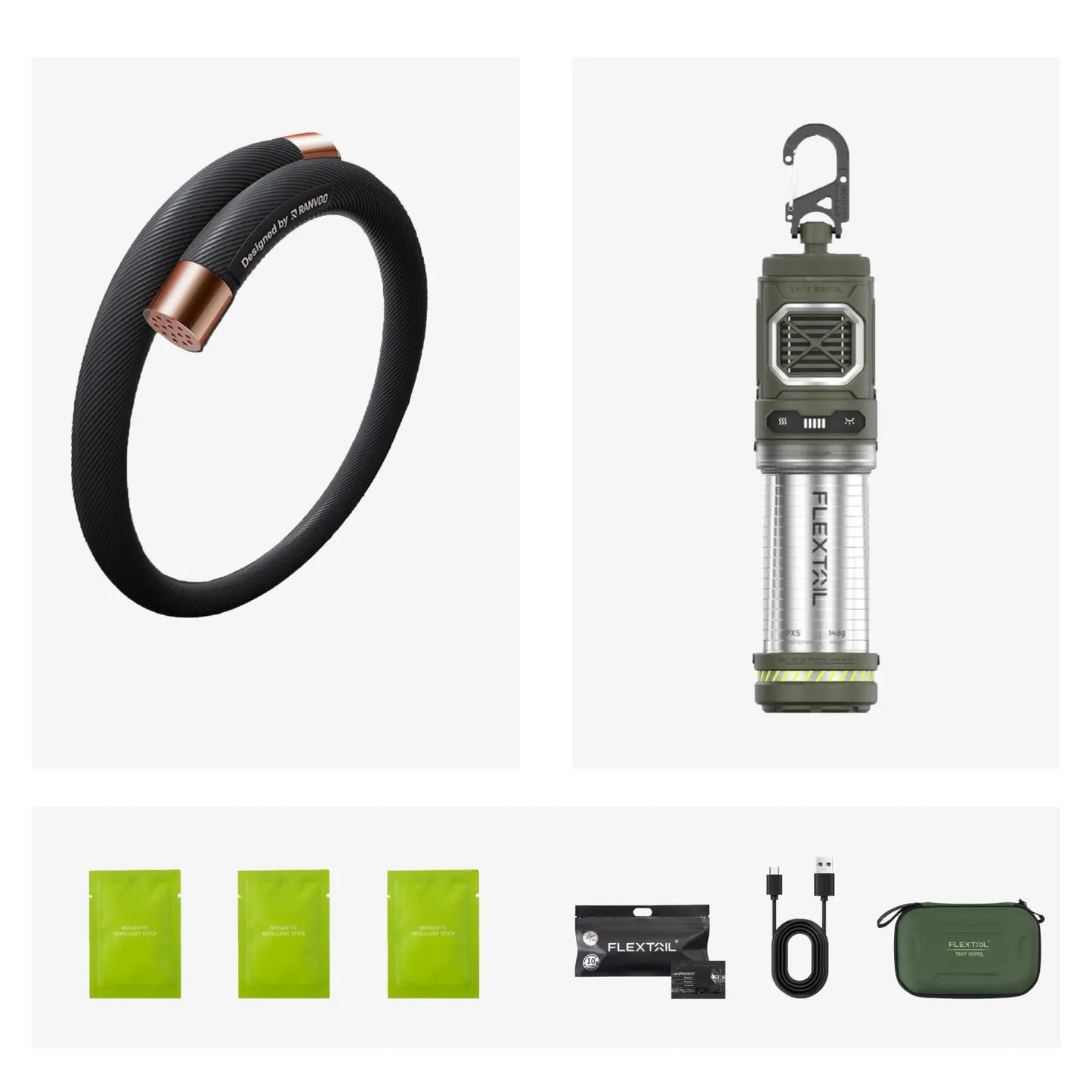 Natural Essential Oil Mosquito Repellent Bracelet