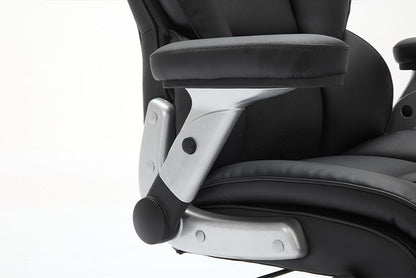 Big And Tall Office Chair 500lbs With Adjustable Lumbar Support, Executive Office Chair With Flip-up Armrest And Wider Seat, Ergonomic Leather Chair Breathable Cannot Be Sold On Temu